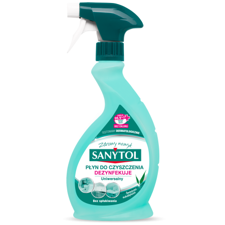 Sanytol spray uniwersalny do czyszczenia i dezynfekcji o zapachu eukaliptusa 500 ml